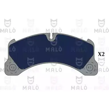 Тормозные колодки дисковые, комплект MALO 1419344683 TLI ZQ1 1051267 изображение 0