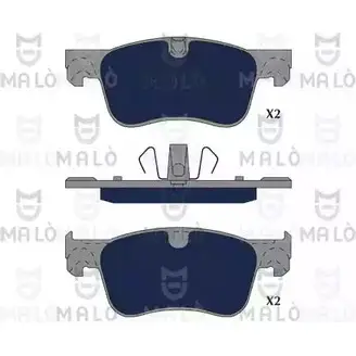 Тормозные колодки дисковые, комплект MALO NI4 TC 1051312 1419344728