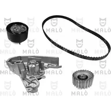 Комплект ремня ГРМ с помпой MALO HX I0X 1419350444 1555019