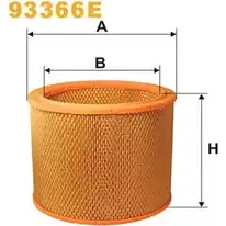 Воздушный фильтр WIX FILTERS VN5I8R 1419387996 QW6 6D 93366E
