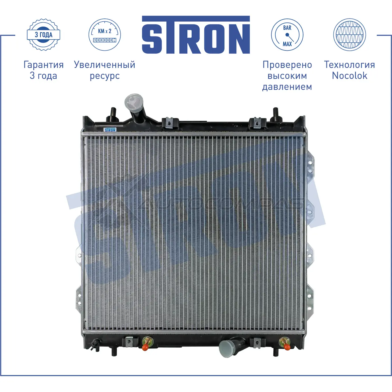 Радиатор двигателя CHRYSLER (PT CRUISER) STRON X W1L6FS 1441223821 STR0269 - Изображение 1