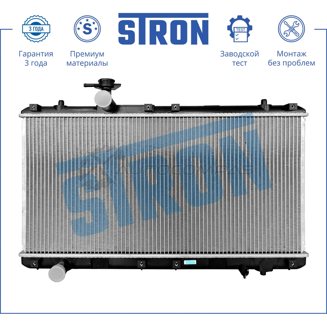 Радиатор двигателя SUZUKI (LIANA I) STRON STR0207 QSF 8Q 1441224171 - Изображение 1