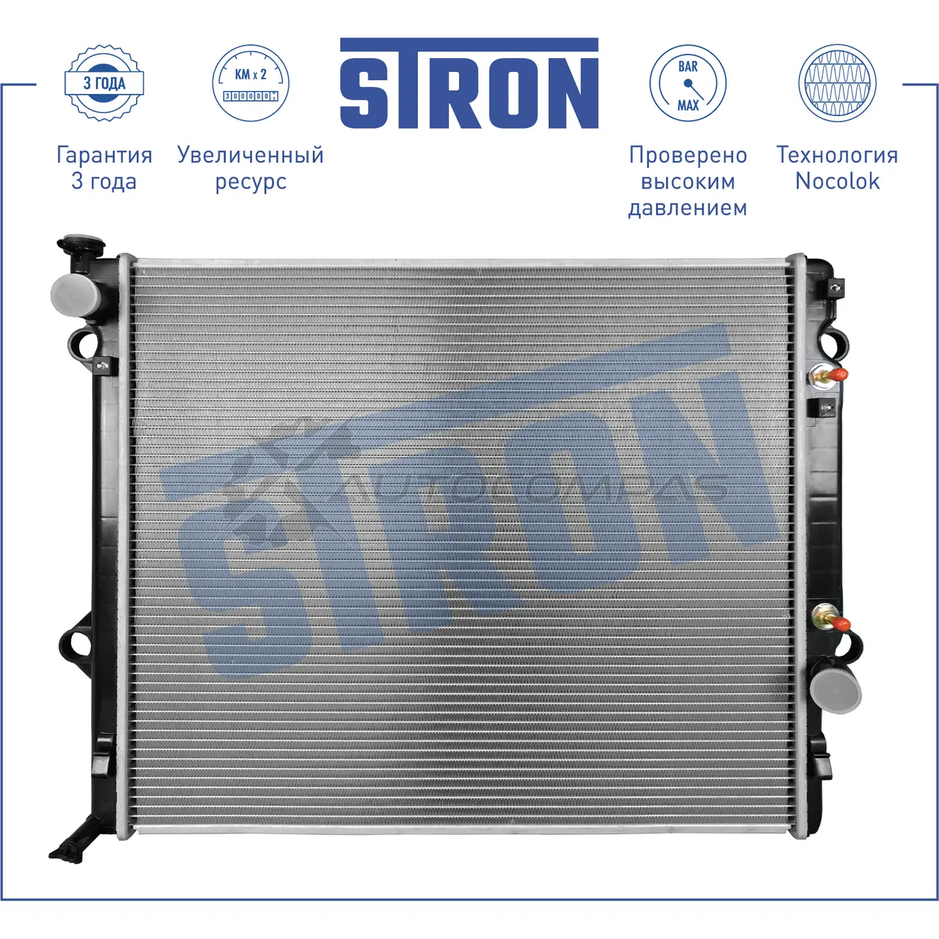 Радиатор двигателя TOYOTA (4RUNNER IV) STRON STR0376 1441224176 SW24 J - Изображение 1