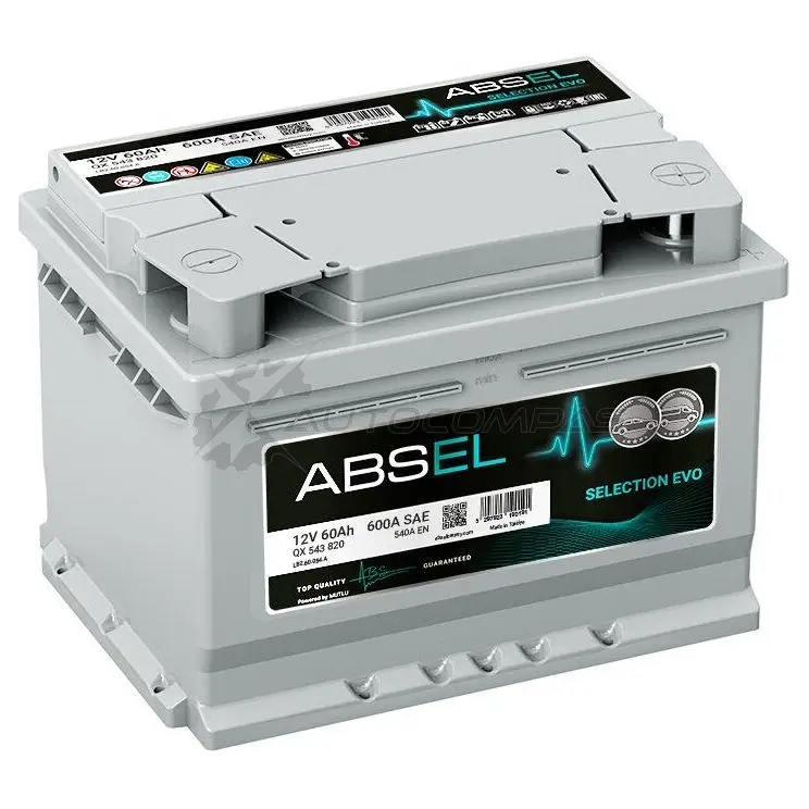 Аккумулятор ABSEL 1441303139 QX543820 32M 6XCA изображение 0