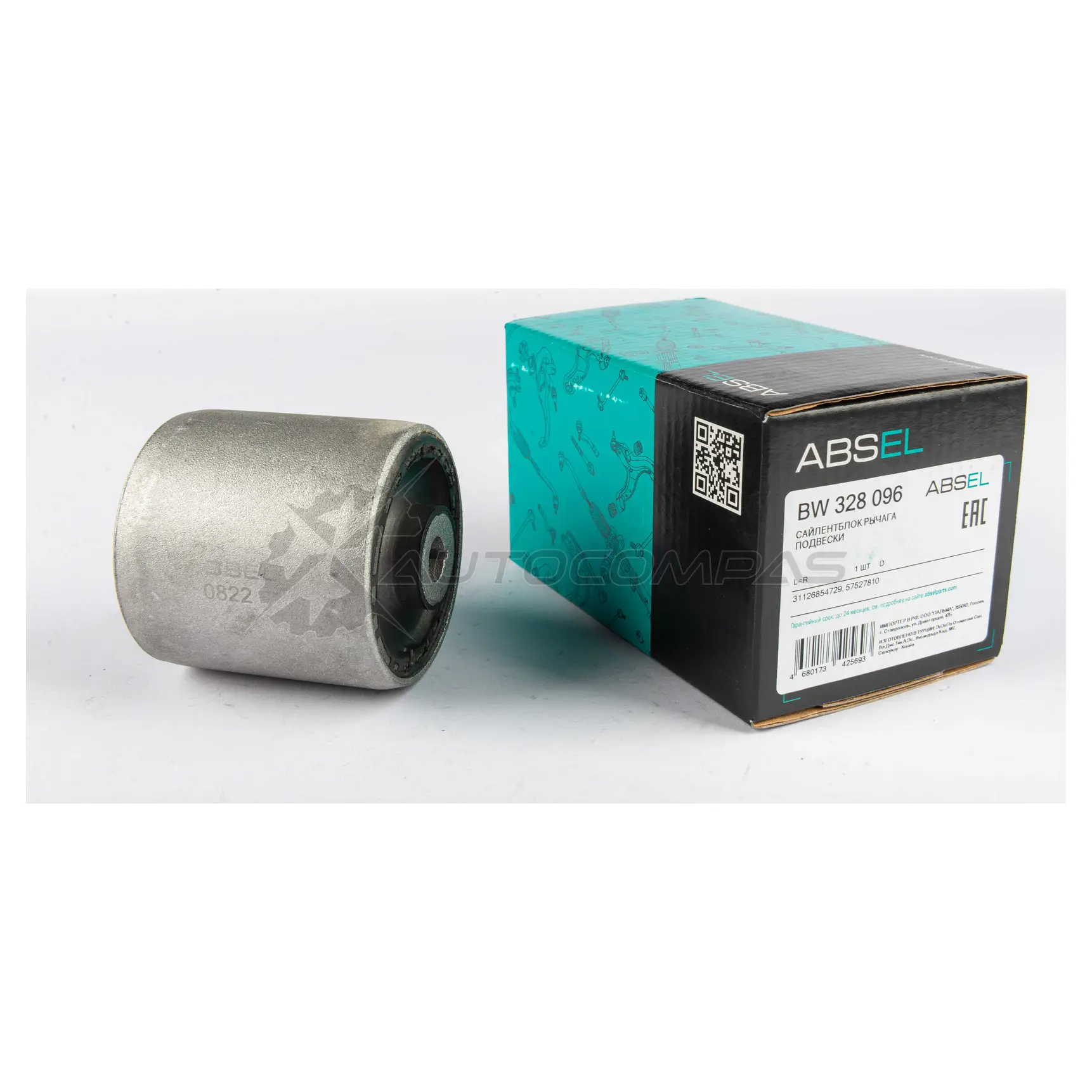 Сайлентблок рычага подвески ABSEL 1441303360 TM EPT BW328096 - Изображение 1