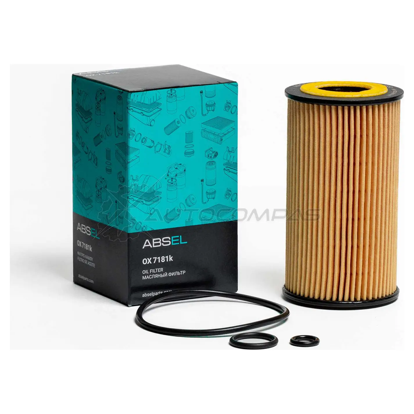 Фильтр масляный картридж ABSEL Q1U APT OX7181k 1441303699 - Изображение 1