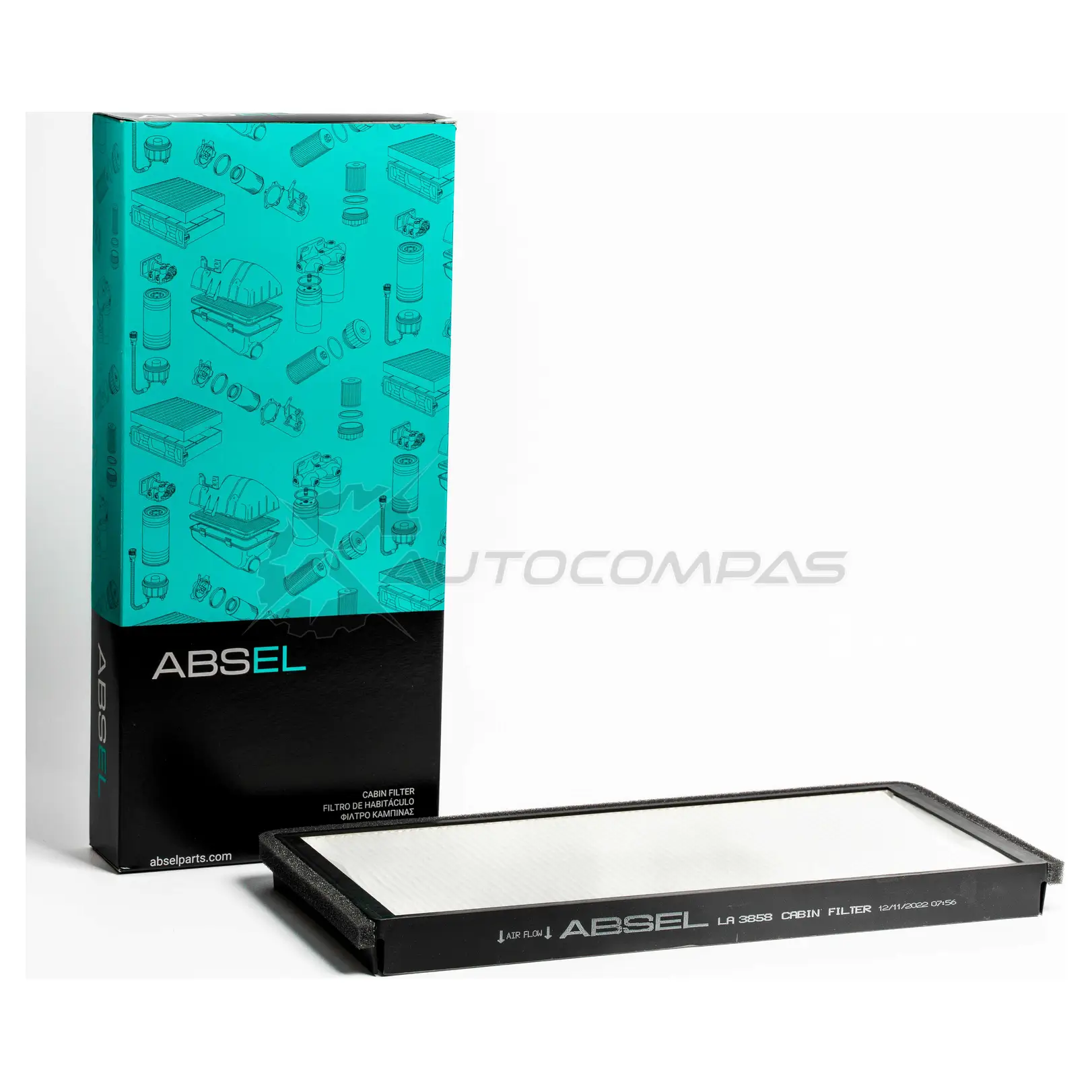 Фильтр салонный ABSEL 1441303704 YCR6 S LA3858 - Изображение 1