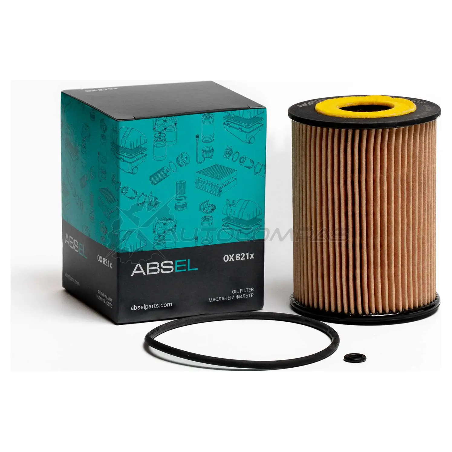 Фильтр масляный картридж ABSEL 27JEY 4 OX821x 1441303706 - Изображение 1