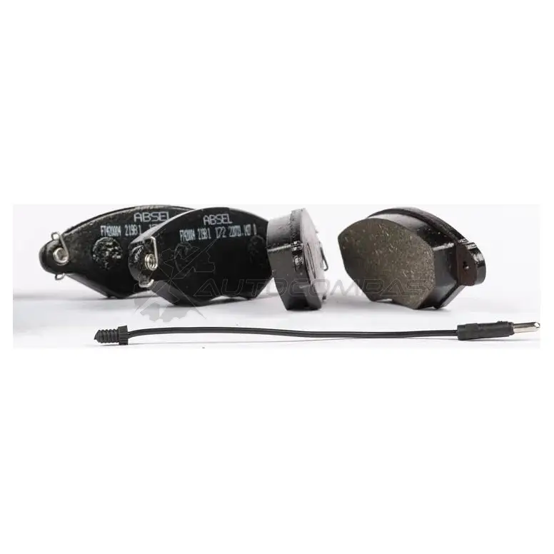 Колодки тормозные ABSEL 43 L451E FT420004 1441303791