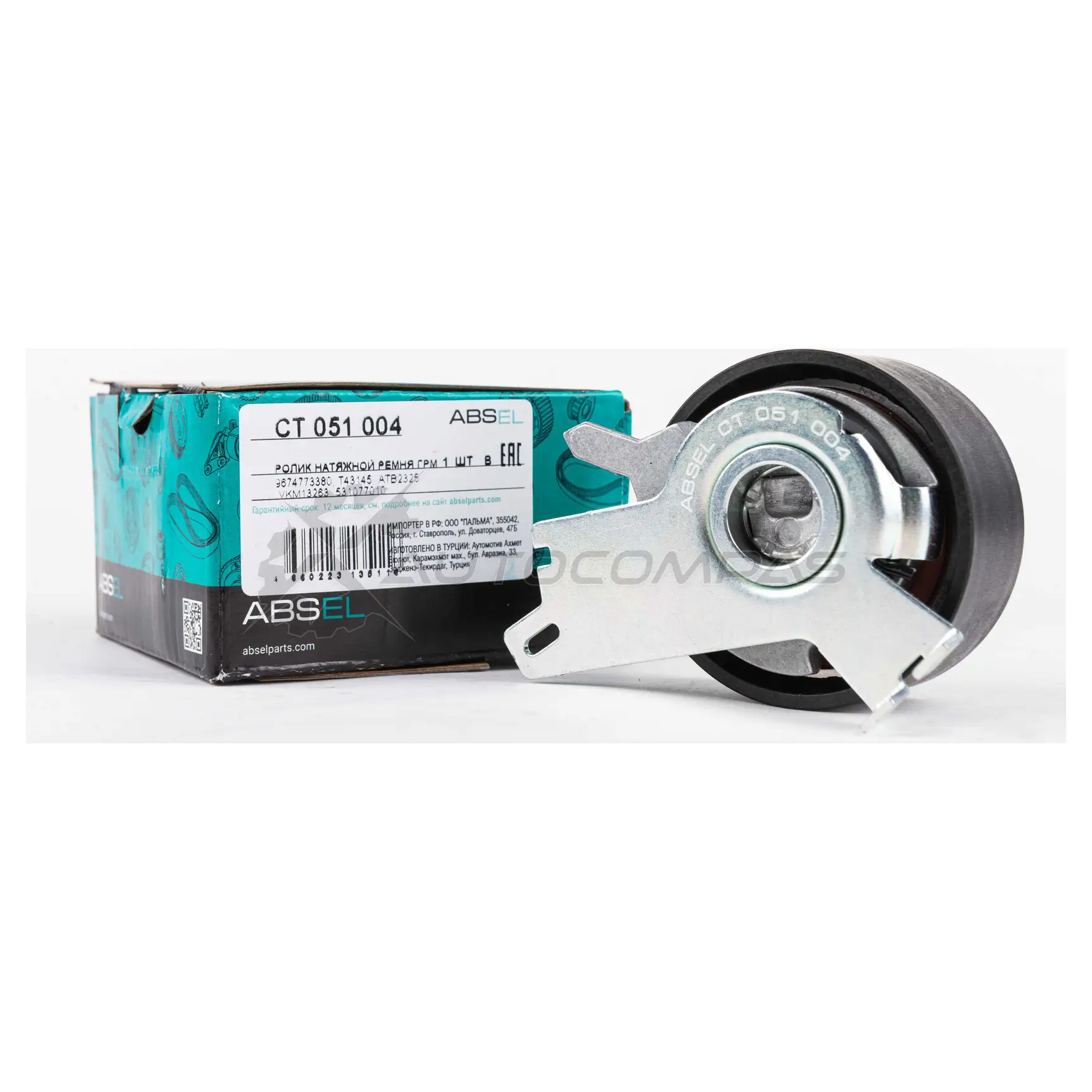 Ролик натяжной ремня грм ABSEL 1441303855 CT051004 9 UXC3N - Изображение 1