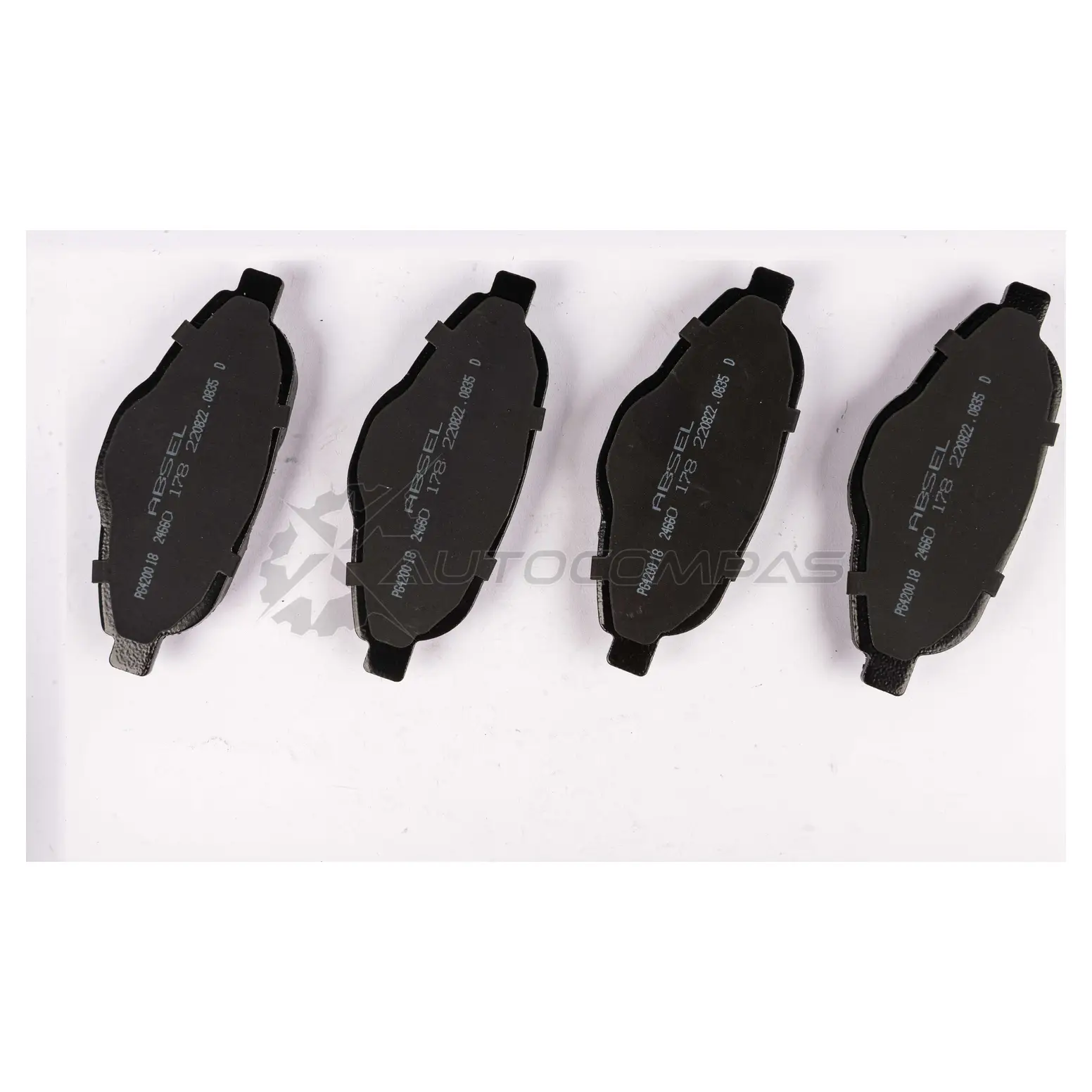 Колодки тормозные ABSEL 1441303951 WTM G2 PG420018 - Изображение 1