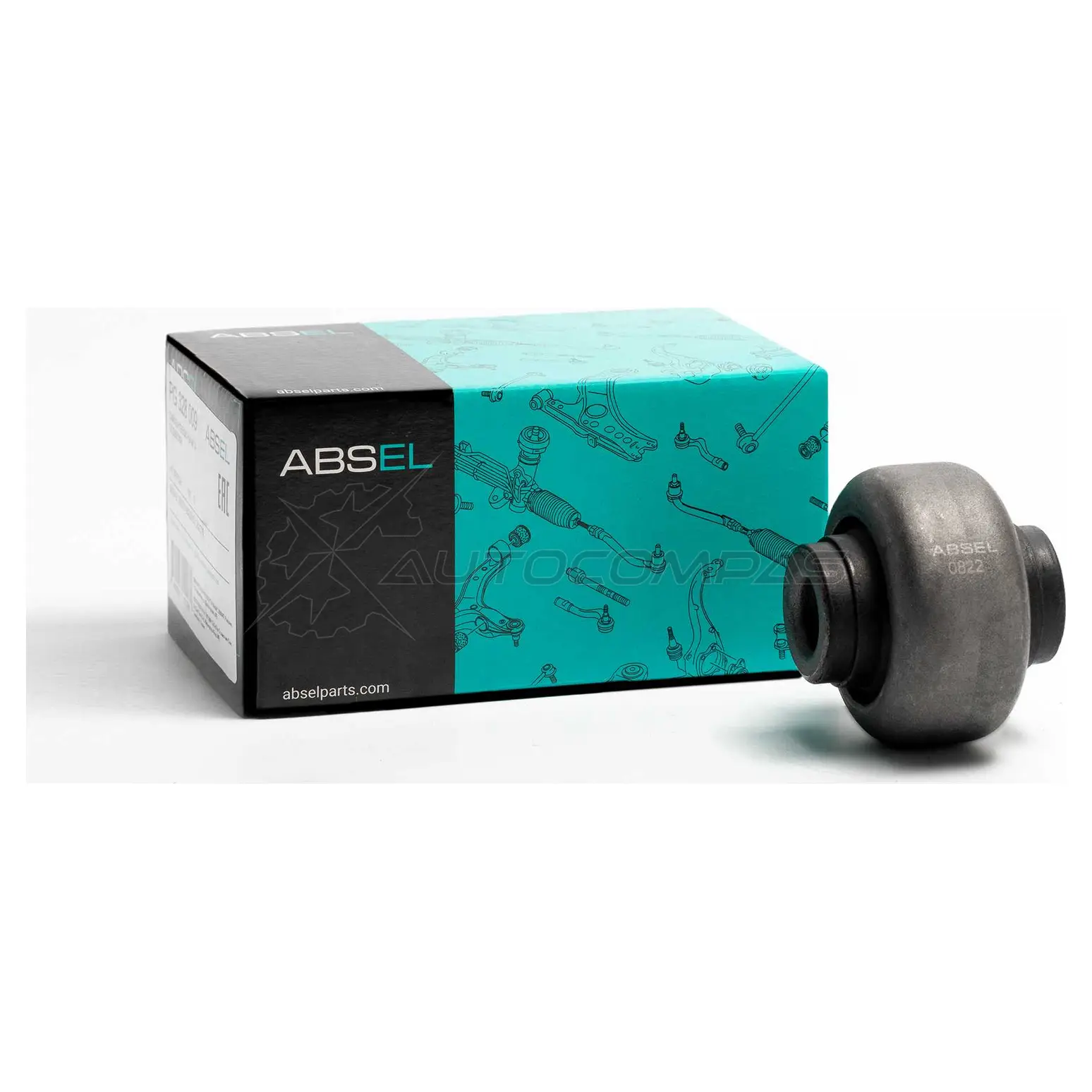 Сайлентблок рычага подвески ABSEL 1441304034 0F AOM PG328009 - Изображение 1