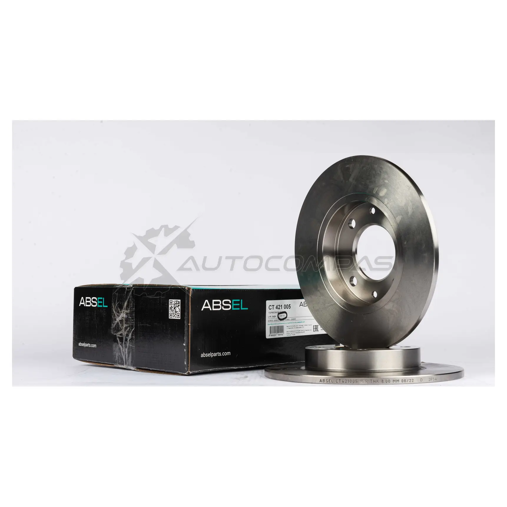 Диск тормозной ABSEL 1441304064 8 5WEELZ CT421005 изображение 1