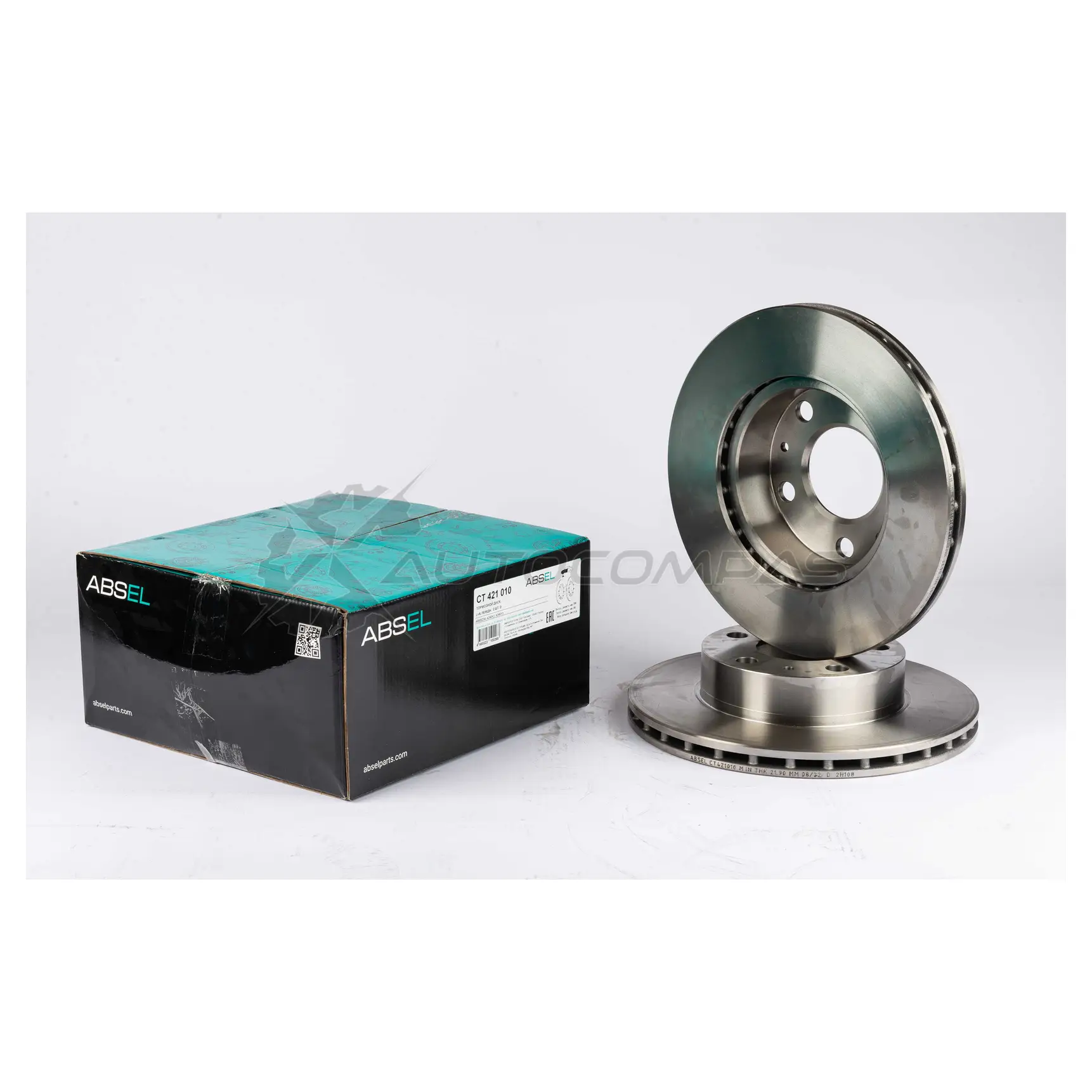 Диск тормозной ABSEL 1441304088 F1ZU7 6 CT421010 - Изображение 1