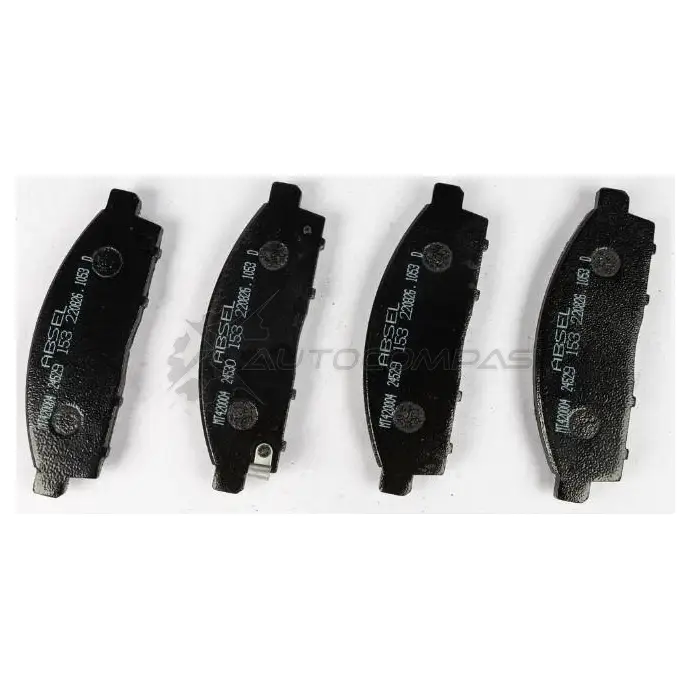 Колодки тормозные ABSEL 1441304162 DPVW 2DJ MT420004