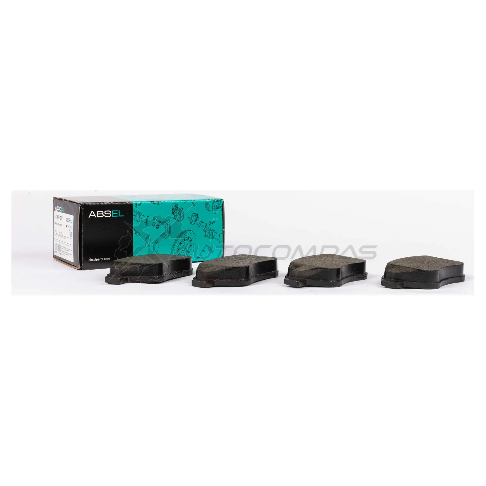 Колодки тормозные ABSEL LC420002 M G4GGL 1441304223 изображение 1