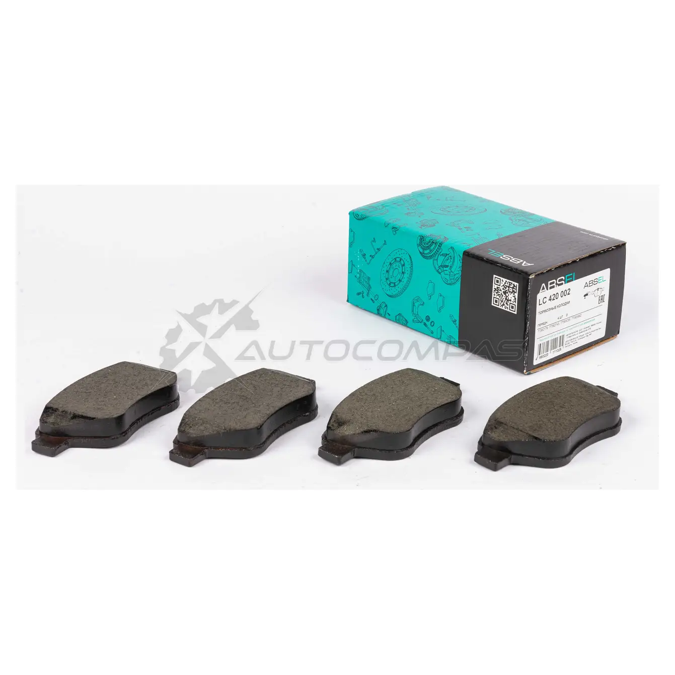 Колодки тормозные ABSEL LC420002 M G4GGL 1441304223 изображение 3