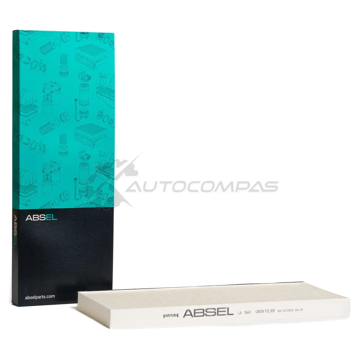 Фильтр салонный ABSEL LA3649 1441304479 TL595A R - Изображение 1