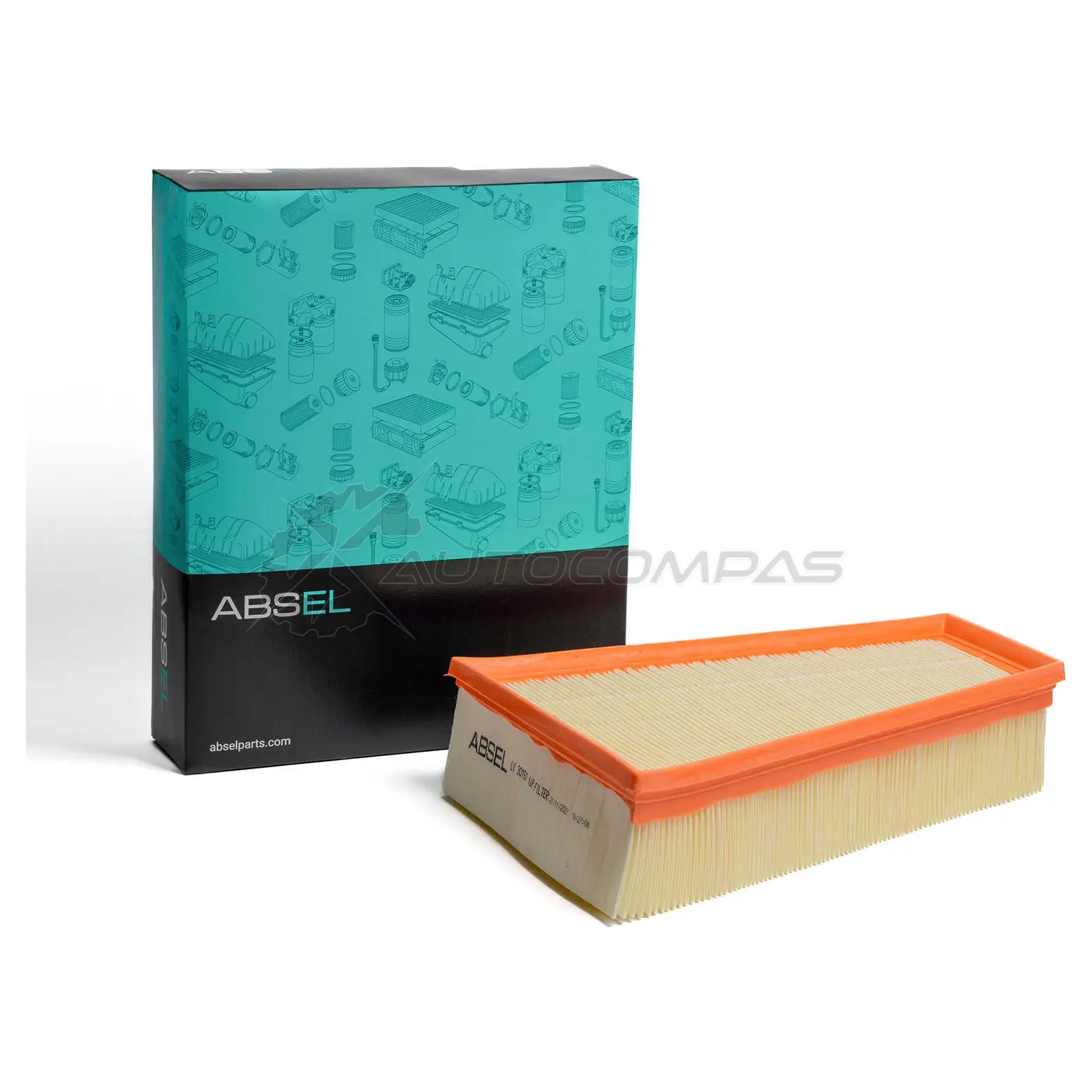 Фильтр воздушный ABSEL QXRBI M7 1441304524 LX30161 - Изображение 1