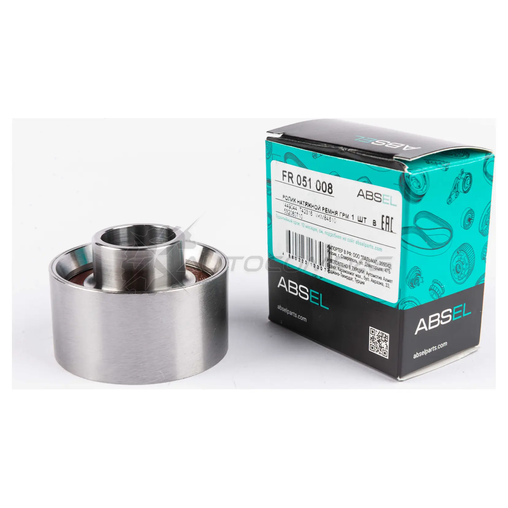 Ролик натяжной ремня грм ABSEL OD RQEUK FR051008 1441304535 - Изображение 1