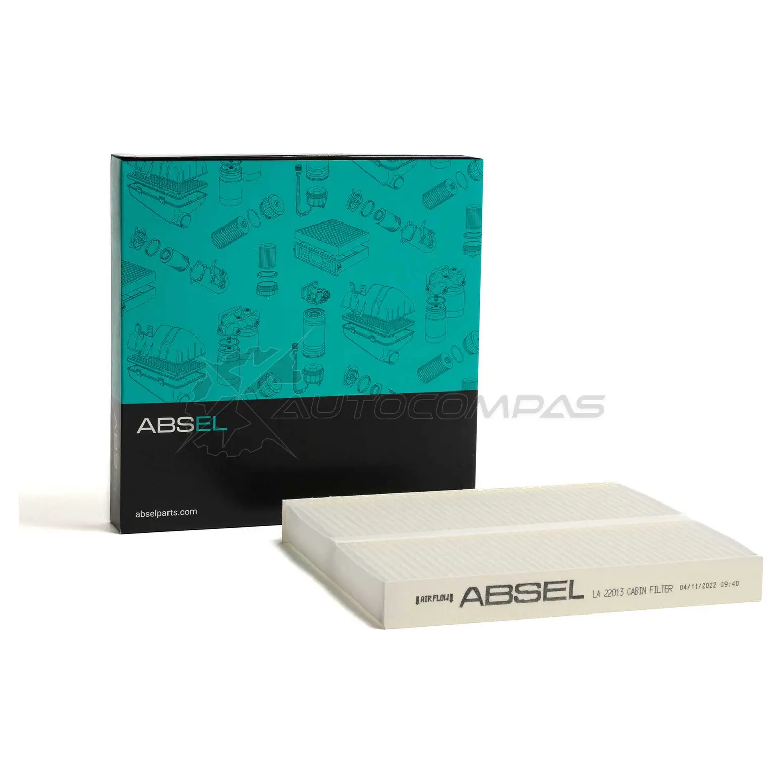 Фильтр салонный ABSEL 1441304637 NQGL T6 LA22013 - Изображение 1
