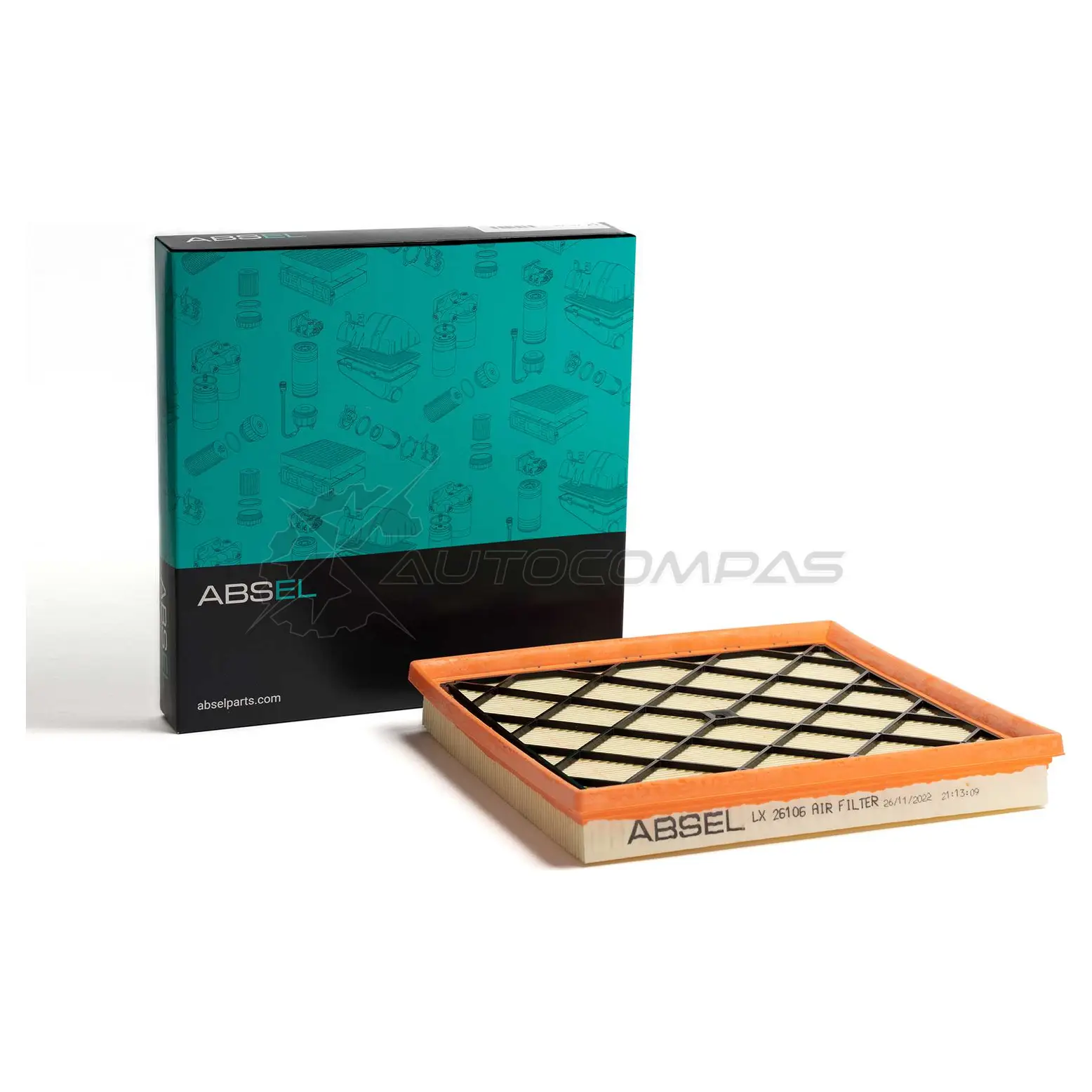 Фильтр воздушный ABSEL A 00LCSN 1441304853 LX26106 - Изображение 1