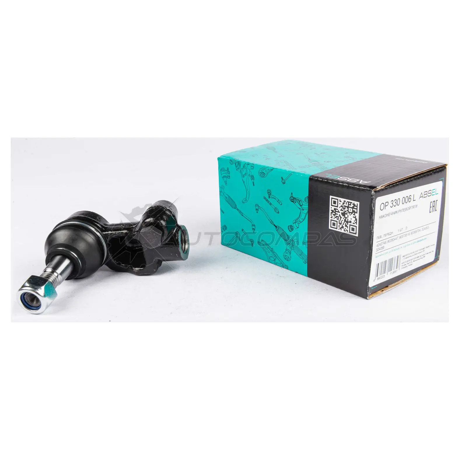 Наконечник рулевой тяги ABSEL 1441304896 95NV H OP330006L - Изображение 1