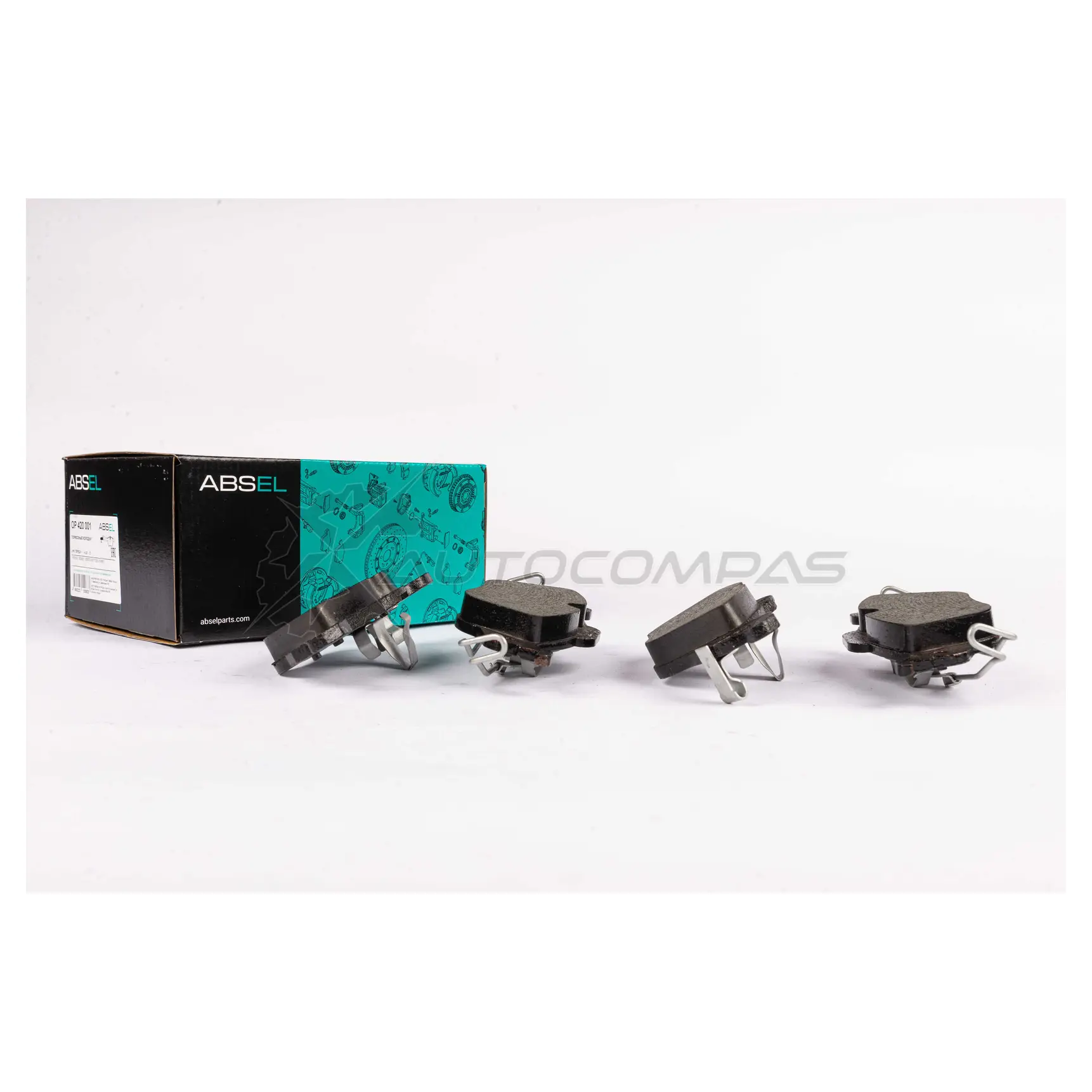 Колодки тормозные ABSEL 4PNTE I 1441304909 OP420001 - Изображение 1