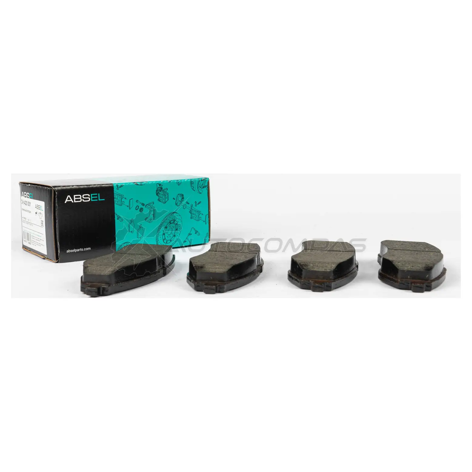 Колодки тормозные ABSEL 1441305353 N 5DM5 CH420001 - Изображение 1
