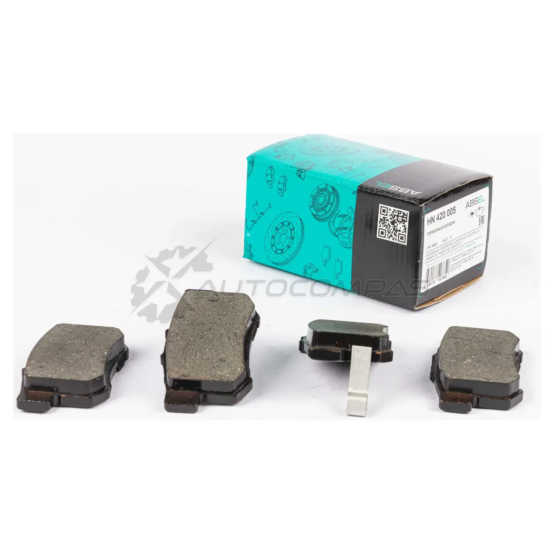 Колодки тормозные ABSEL G HM4NP HN420005 1441305424 - Изображение 1