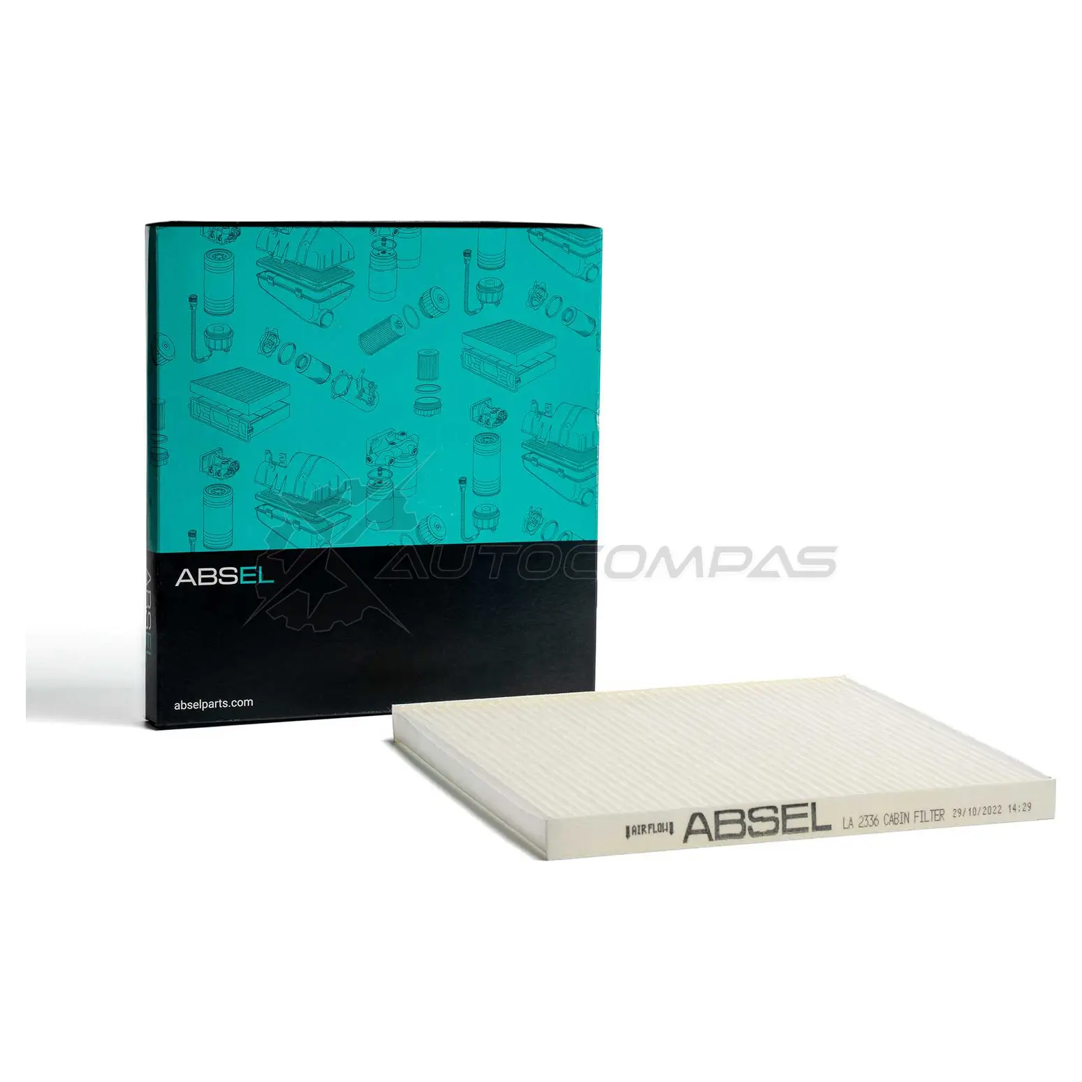 Фильтр салонный ABSEL C22 Y0AD LA2336 1441305764 - Изображение 1