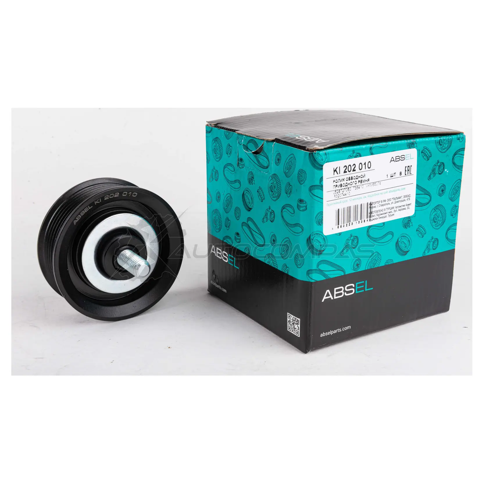 Ролик обводной приводного ремня ABSEL 1441305836 DT8 55 KI202010 изображение 3