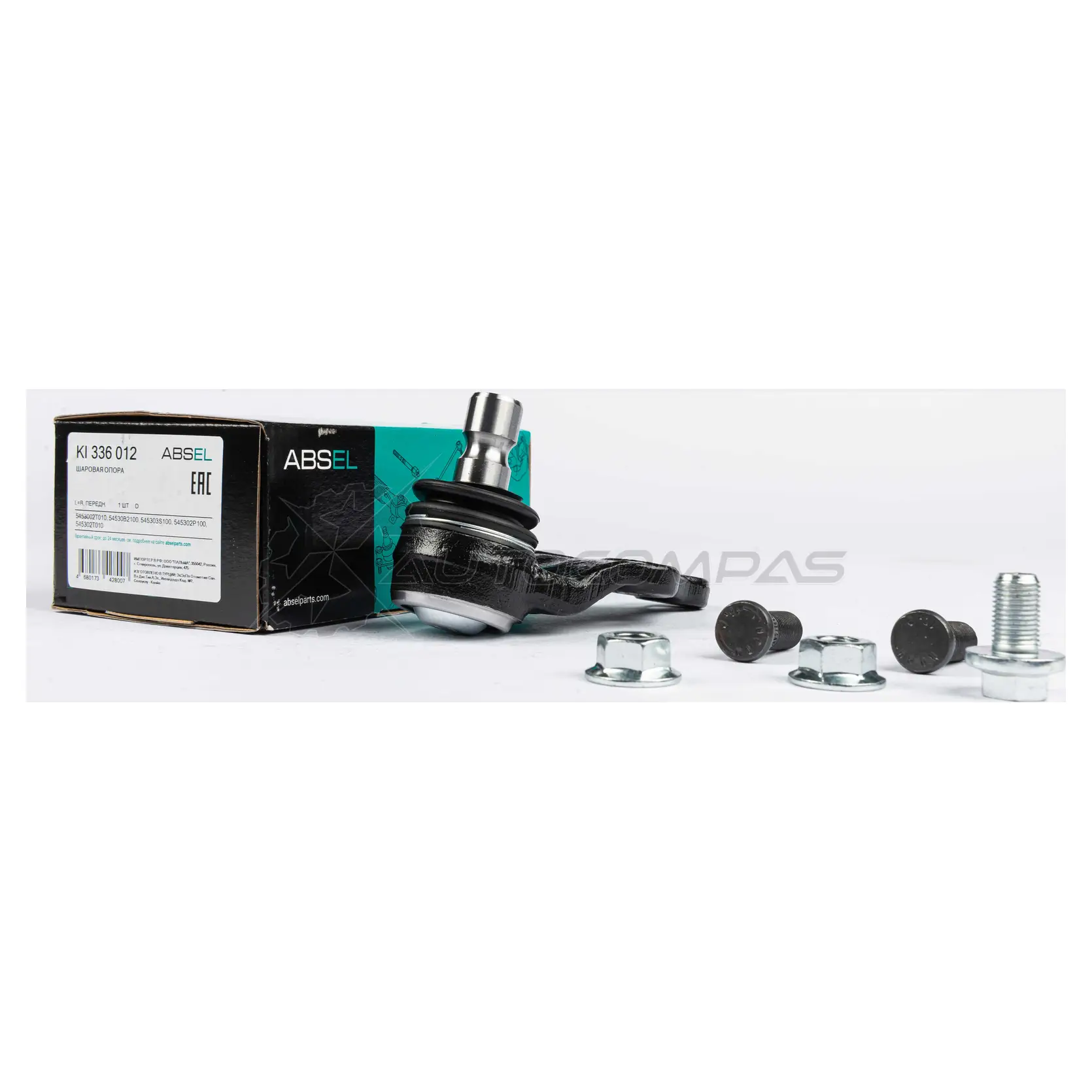 Опора шаровая ABSEL KI336012 1441305937 ORB36 JI - Изображение 1