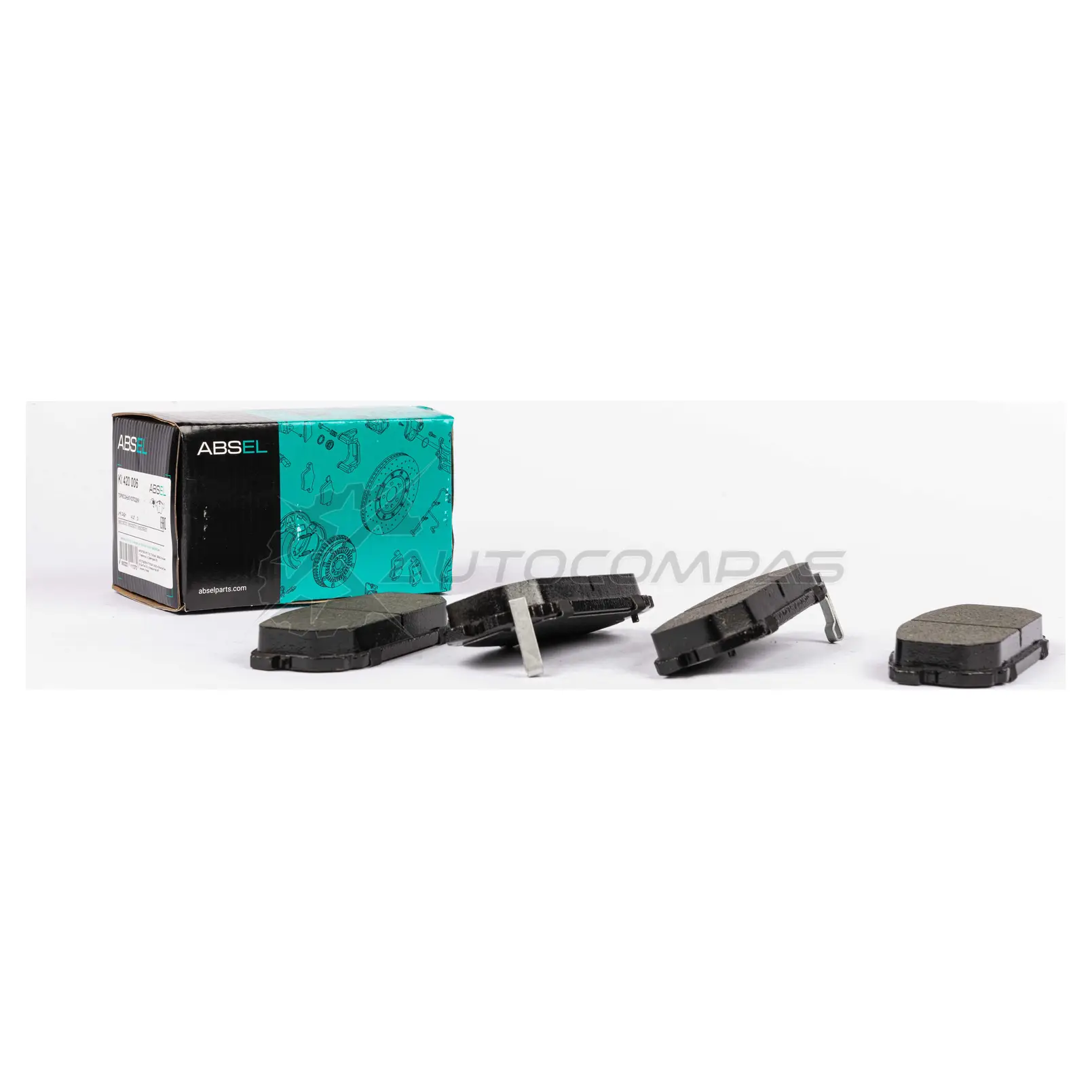 Колодки тормозные ABSEL W 1L09 KI420006 1441306212 - Изображение 1