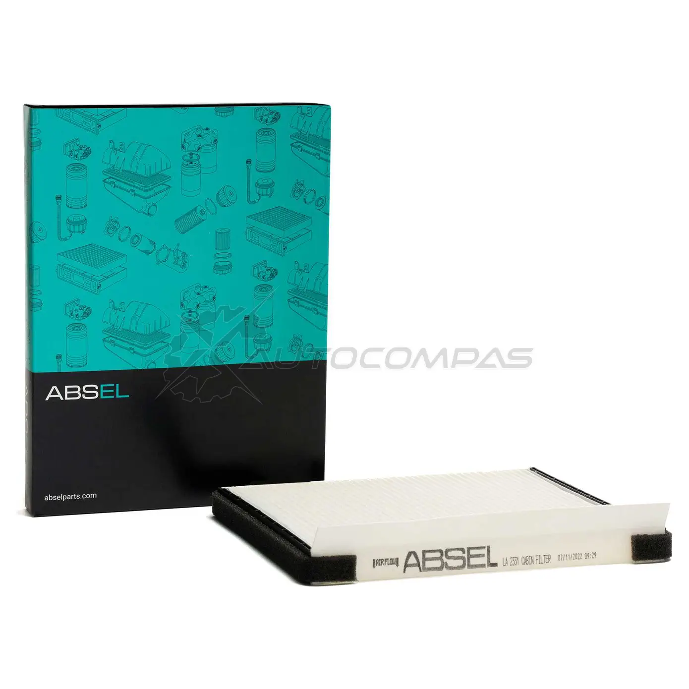 Фильтр салонный ABSEL P61S 0MB LA2331 1441306237 - Изображение 1