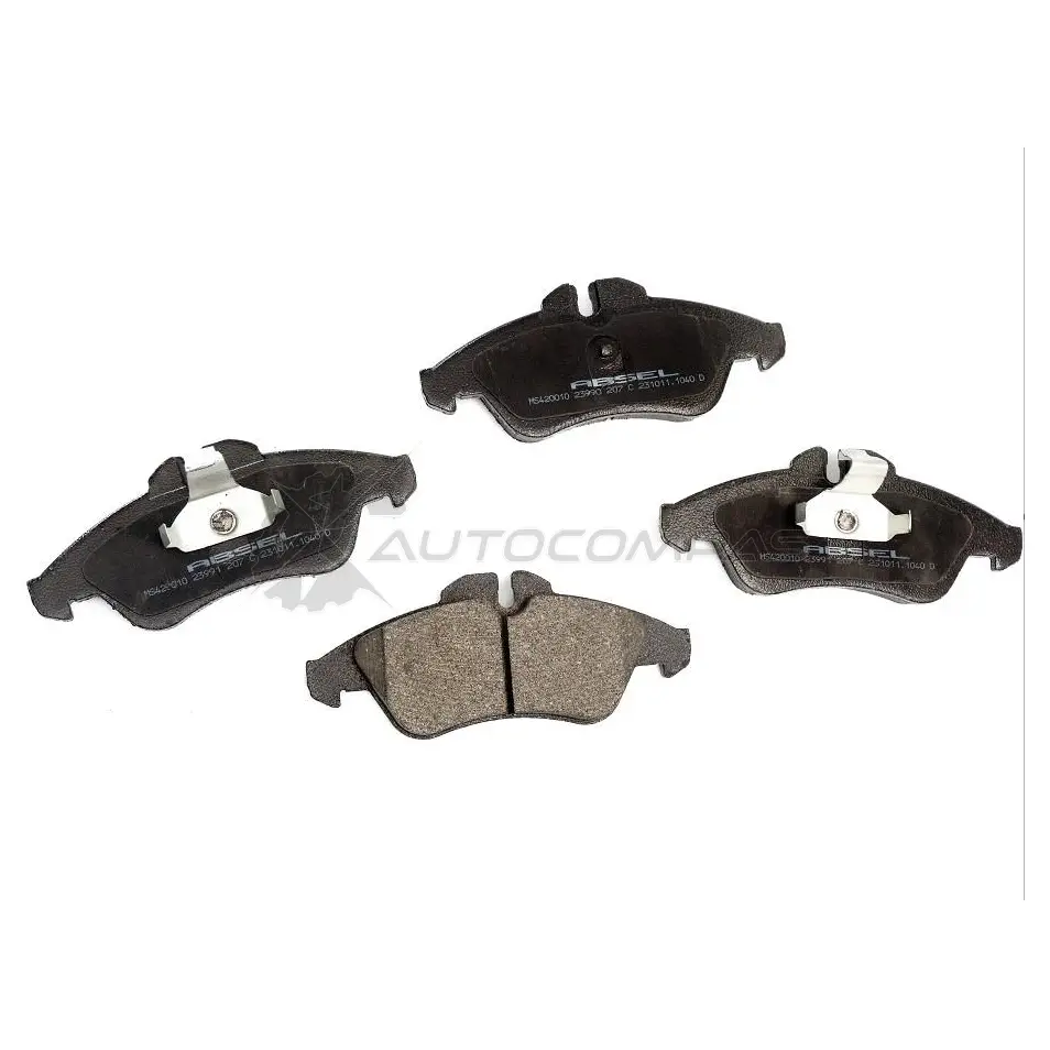 Колодки тормозные ABSEL MS420010 AY3 GQX 1441306612 изображение 0