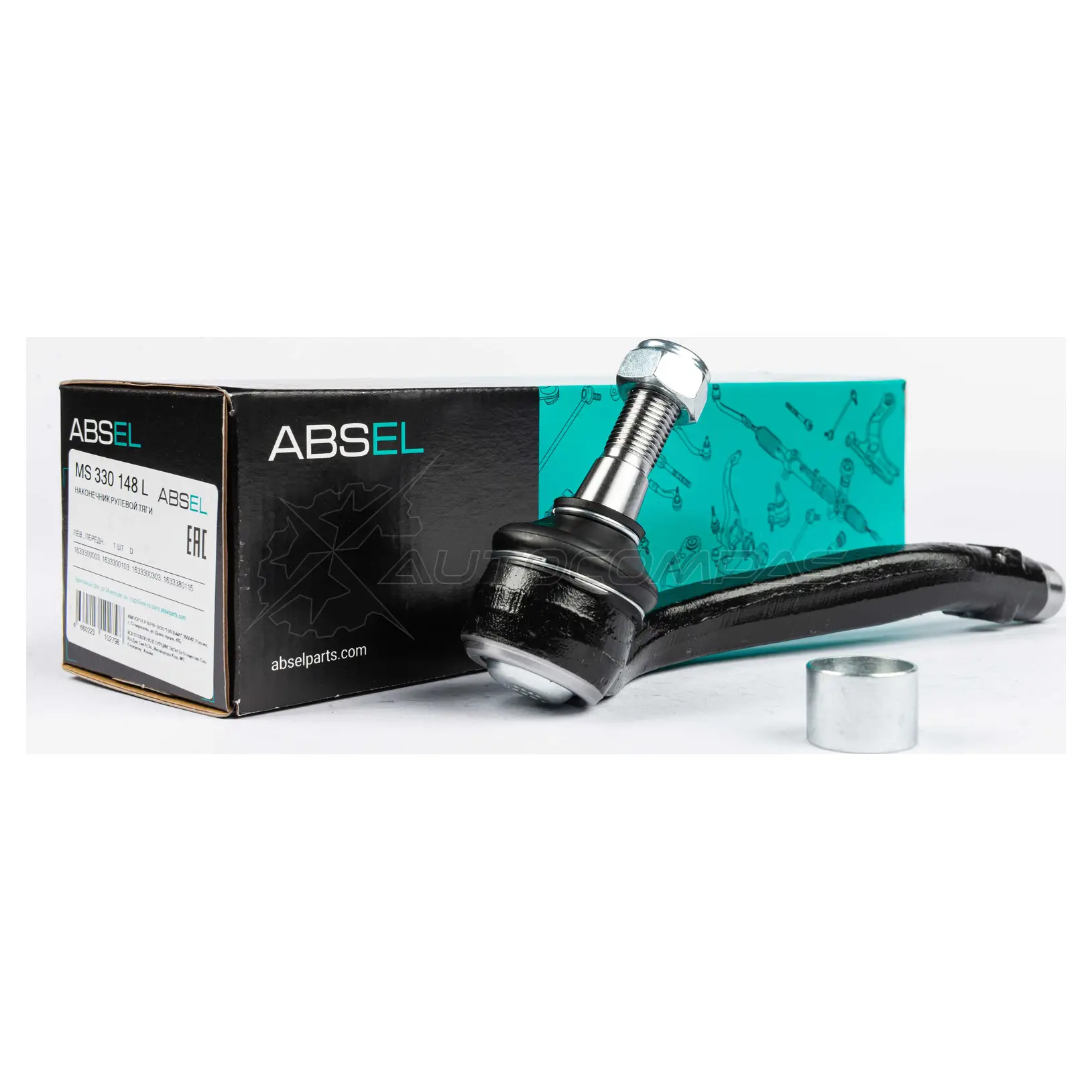 Наконечник рулевой тяги ABSEL 81LT VL 1441306745 MS330148L - Изображение 1