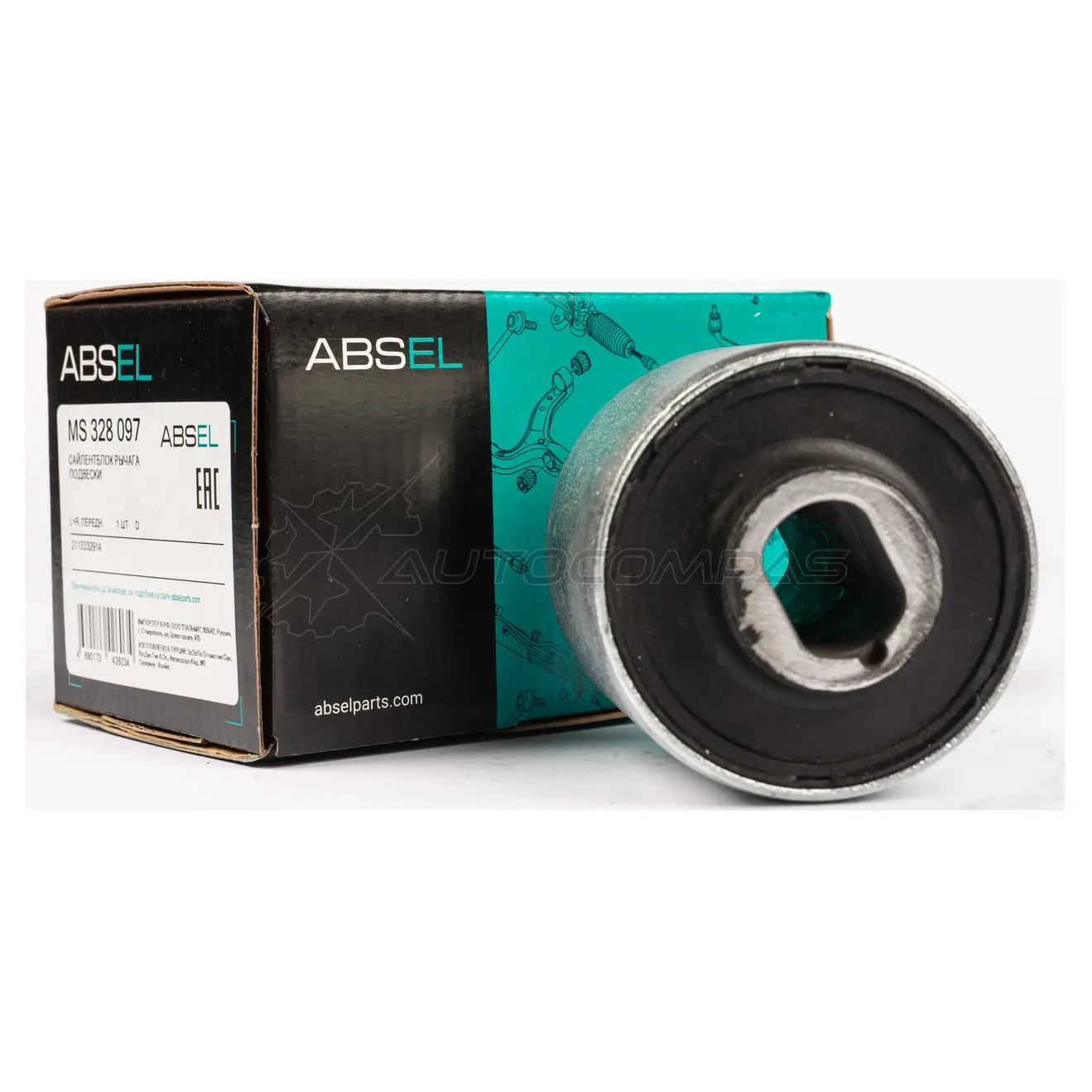 Сайлентблок рычага подвески ABSEL E6R11I O MS328097 1441306956 - Изображение 1