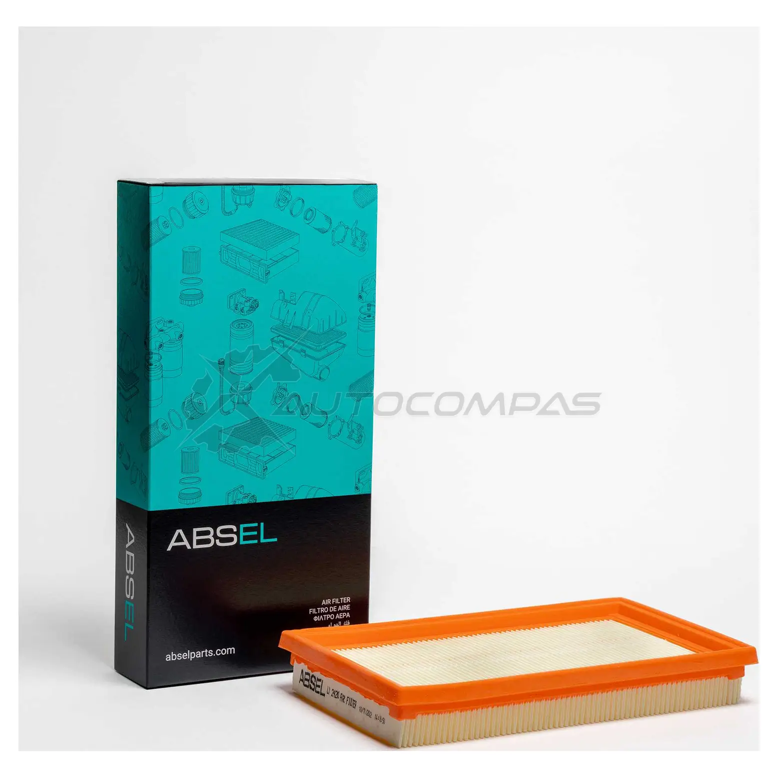 Фильтр воздушный ABSEL 29 UARA LX2420 1441307536 - Изображение 1