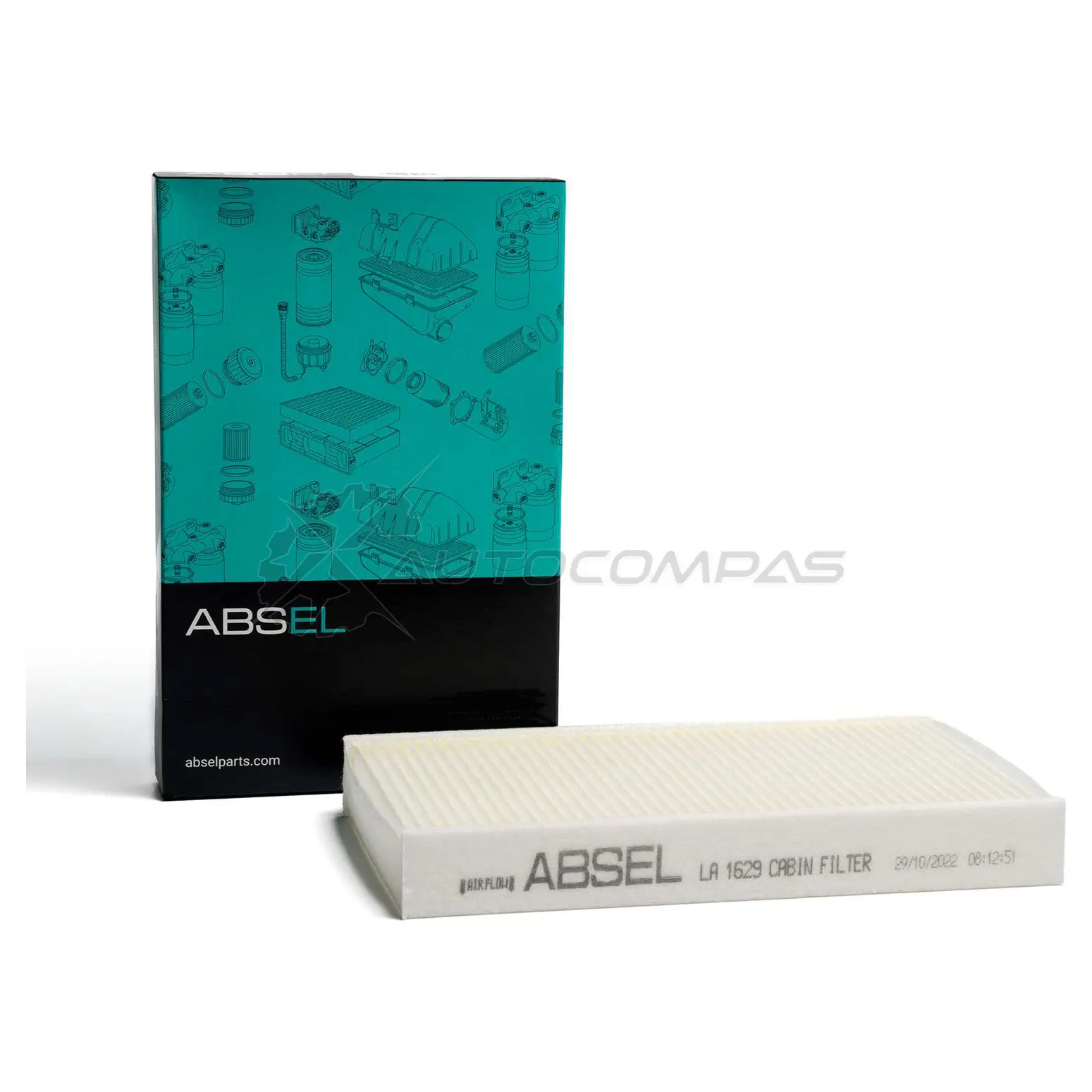 Фильтр салонный ABSEL LA1629 FX J56Y 1441307554 - Изображение 1