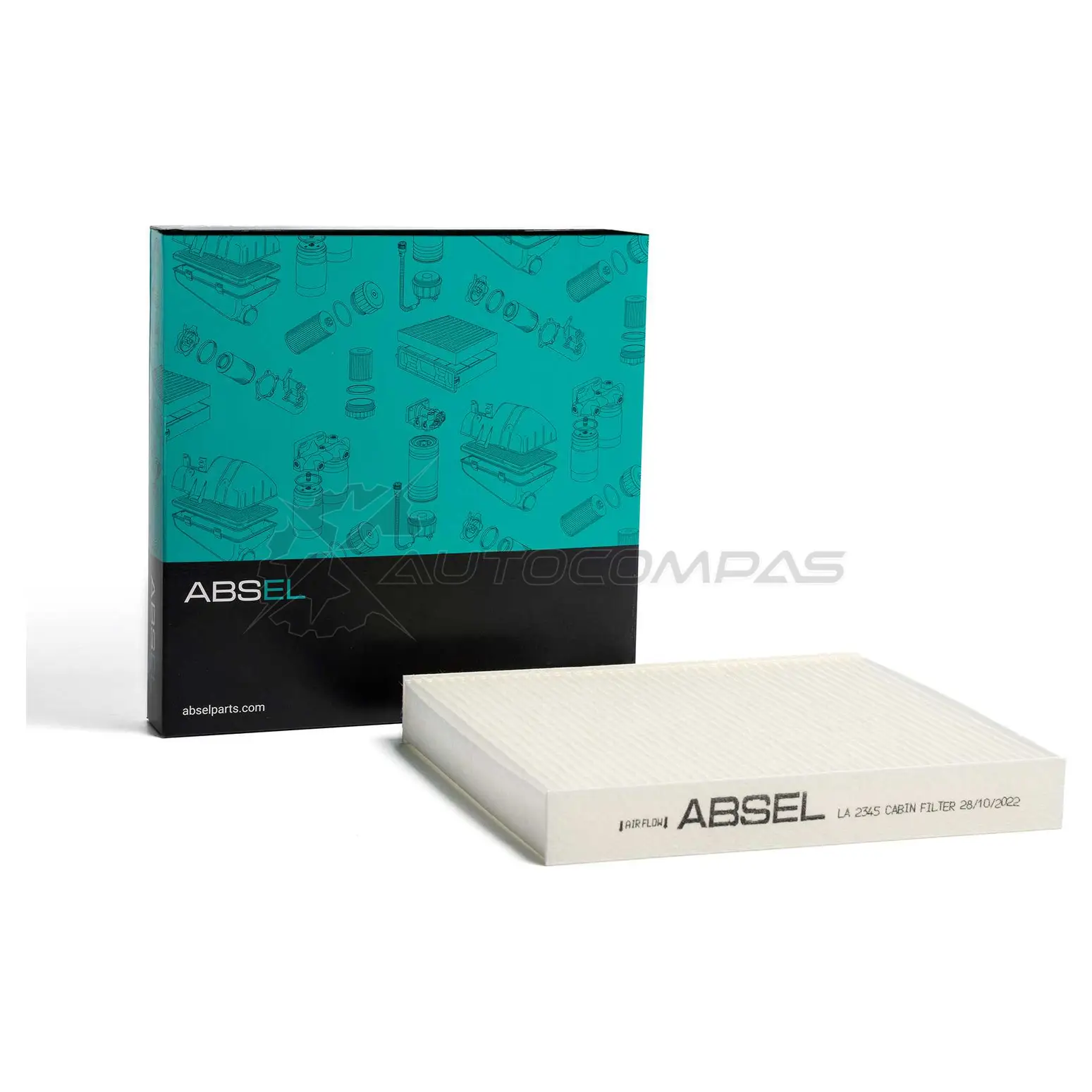 Фильтр салонный ABSEL 1441307646 LA2345 DD1 SJS - Изображение 1