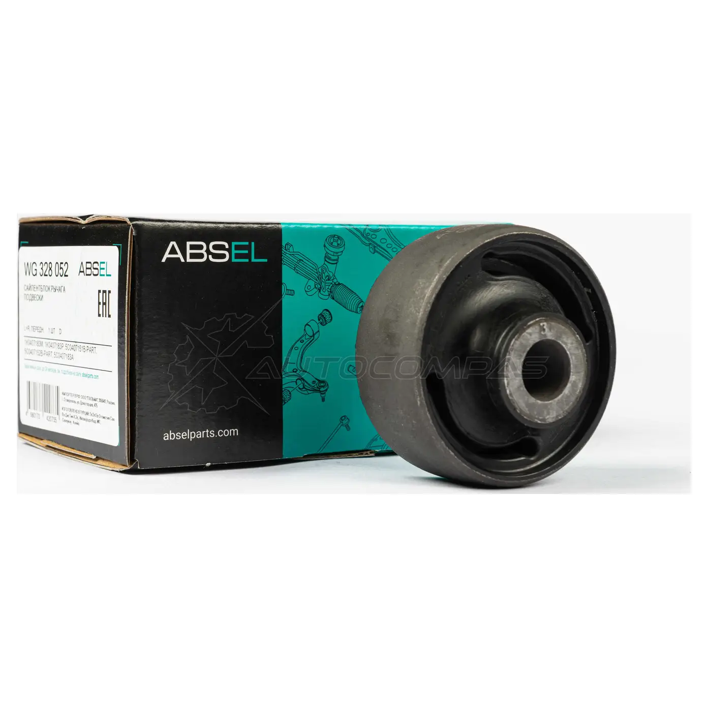 Сайлентблок рычага подвески ABSEL 1441309121 WG328052 0G 3MC изображение 1