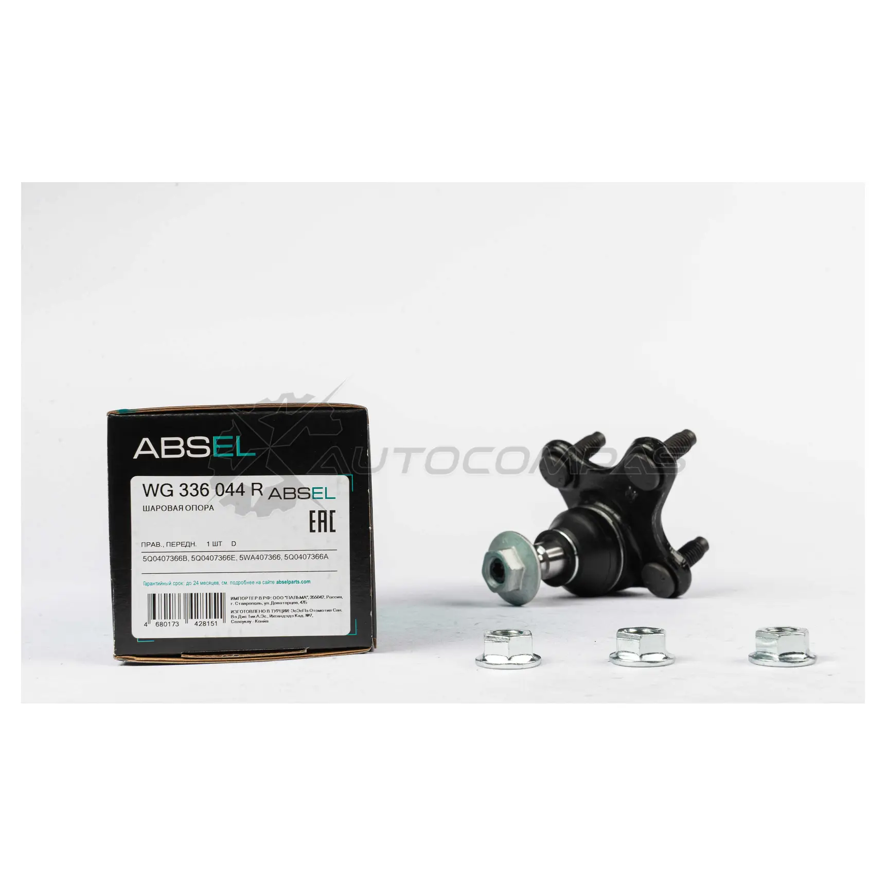 Опора шаровая ABSEL WG336044R NRU C7 1441309365 - Изображение 1
