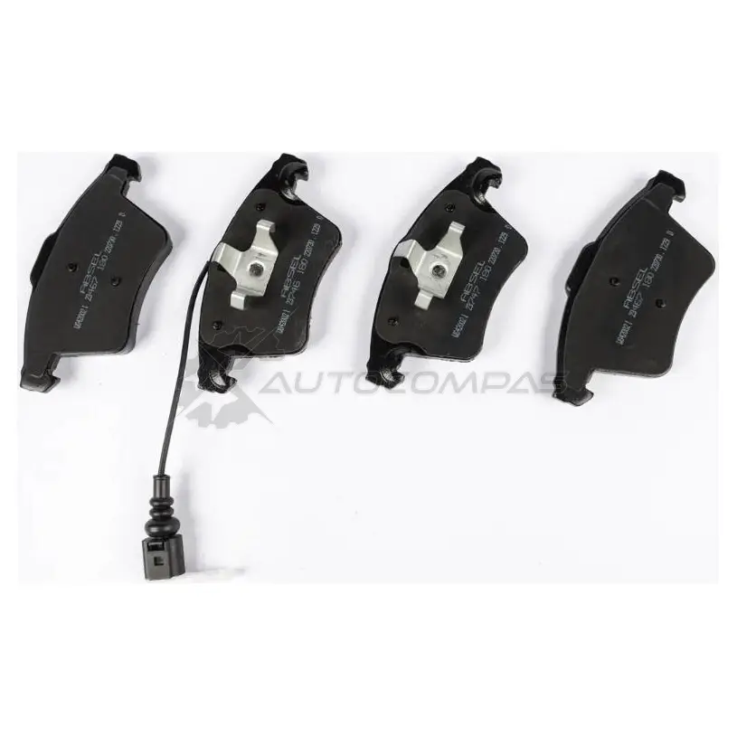 Колодки тормозные ABSEL WG420021 87JM K9 1441309484