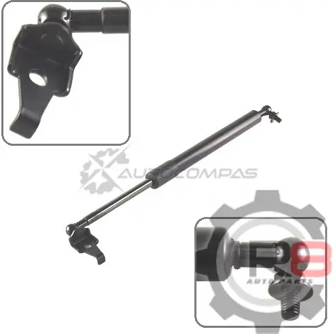 Амортизатор капота D22 370мм GALEX GX-53440-33080 X2EQ AAY 1441274608