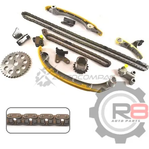 Комплект цепи ГРМ - 2TRFE GALEX GX-KA19 1441274689 L06S TUK