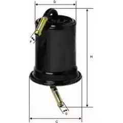 Топливный фильтр UNIFLUX FILTERS 4A5 Y8 XB269 1419646466 JJS9AEF