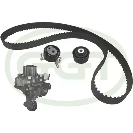 Водяной насос, помпа + комплект зубчатого ремня GGT 1419663351 0 2KD036 05KD009 KPA20072 изображение 0