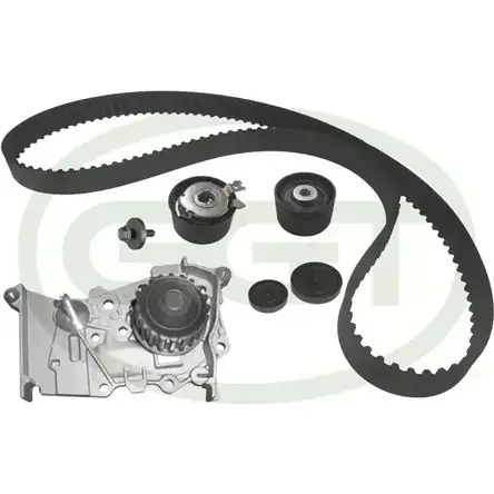 Водяной насос, помпа + комплект зубчатого ремня GGT 1419663352 02KD701 02 KD001 KPA20073