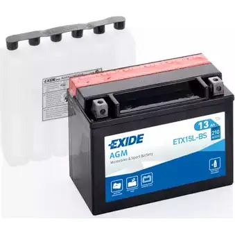 Аккумулятор 13 ач обратная 210 а 12 в 175x87x130 CENTRA ETX15LBS BVMHZ HE 3661024033947 1419705427